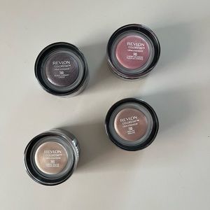 New Lot 4 Revlon ColorStay Crème Eye Shadow 740 Black Currant & 705 & 730 & 745